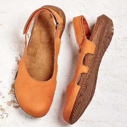 Sandalias retro antideslizantes con puntera cerrada