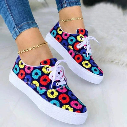 Zapatillas de lona de primavera para mujer