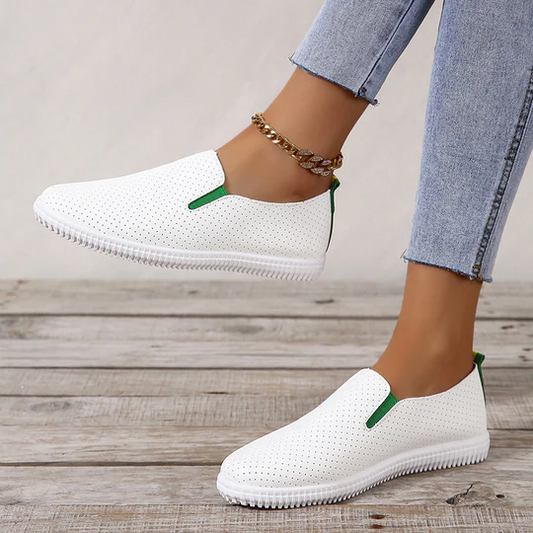 Zapatillas casual blancas para mujer