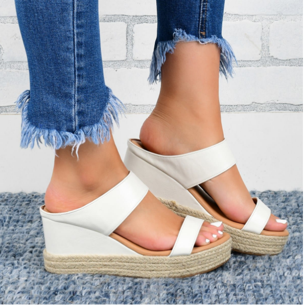 Sandalias de plataforma de verano para mujer