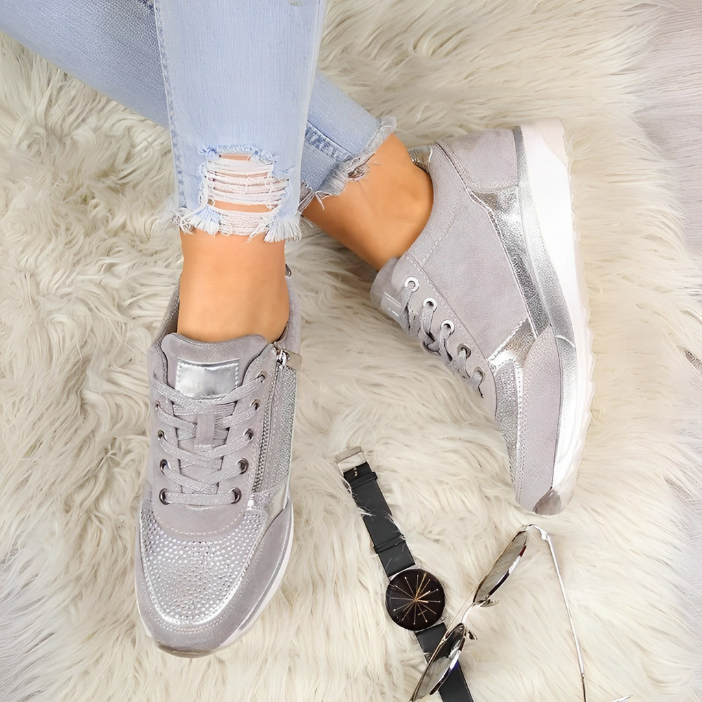 Sneakers elegantes y frescas