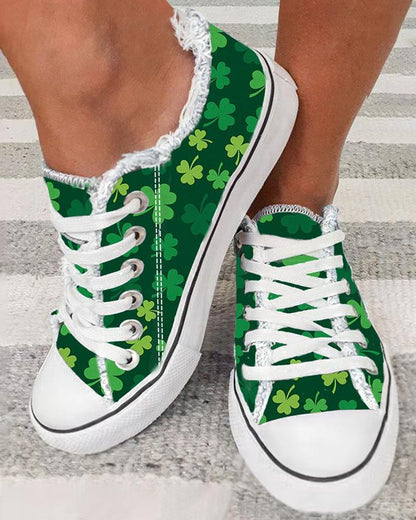 Zapatillas Trébol Verde