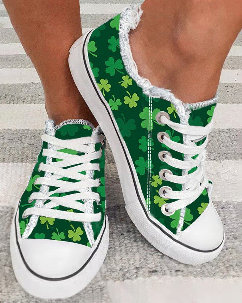 Zapatillas Trébol Verde