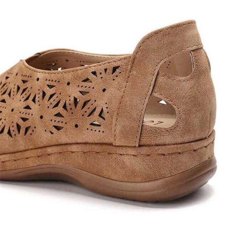 Sandalias huecas transpirables para mujer