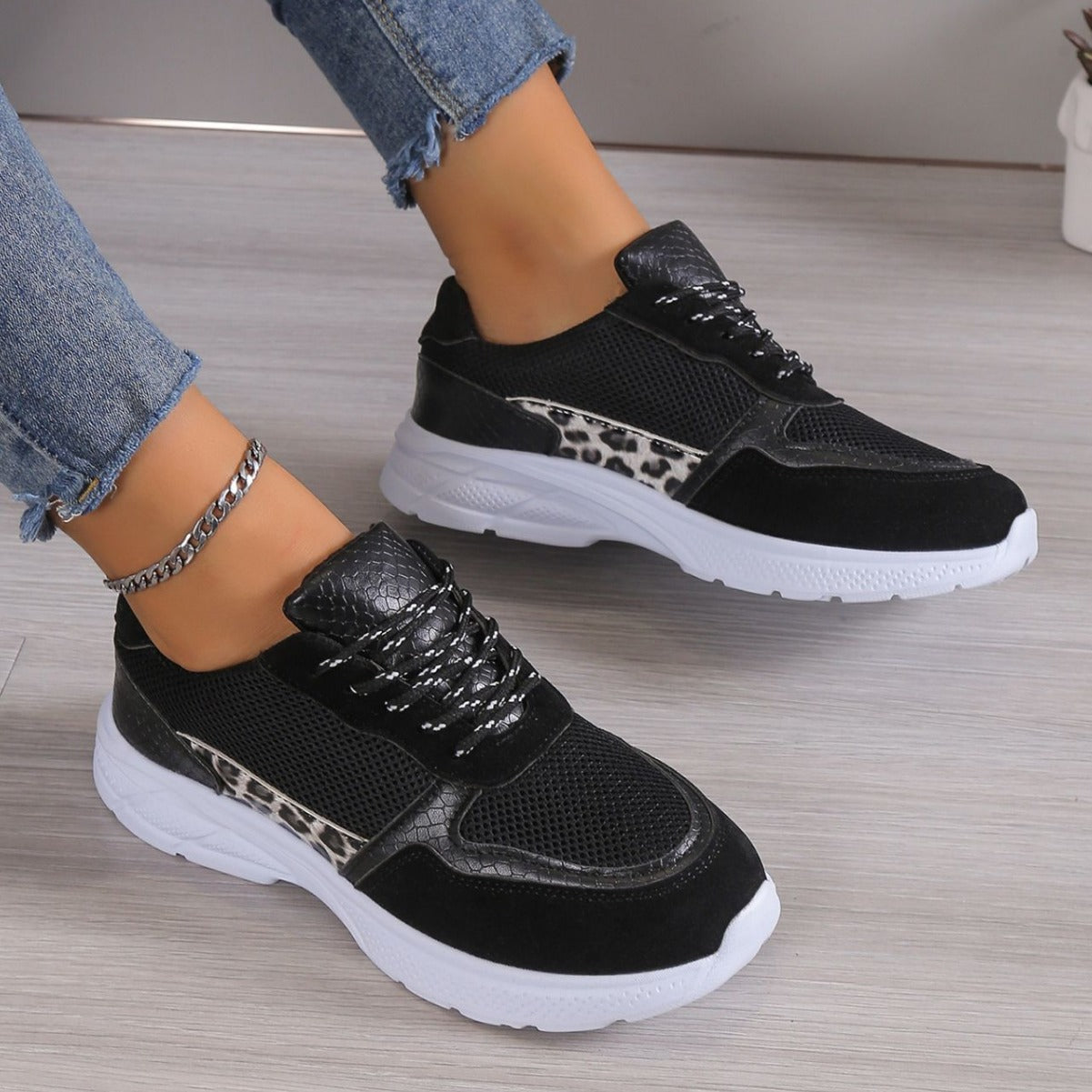 Womens Wedge Comfortable Sneakers