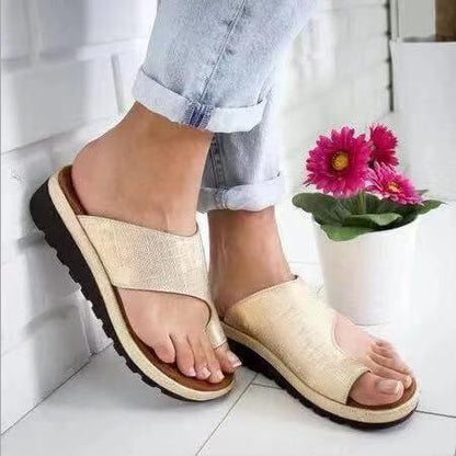 Sandalias de verano elegantes y frescas