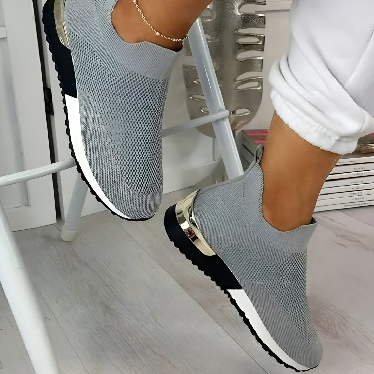 Zapatillas ortopédicas con estilo y sujeción