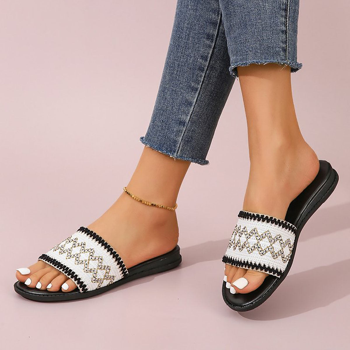 Sandalias planas cómodas para mujer