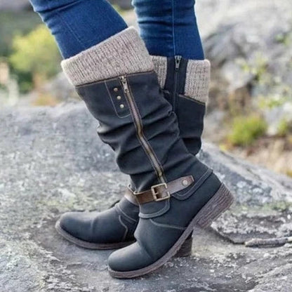 Botas de apoyo elegantes y detalladas