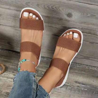 Sandalias ortopédicas de moda y de apoyo