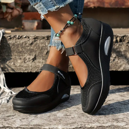 Zapatillas casual de malla transpirable para mujer