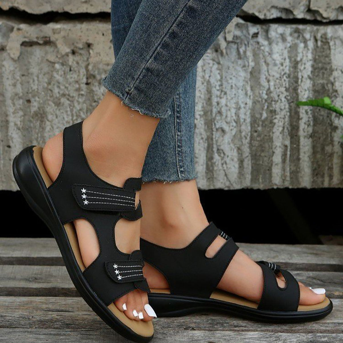 Sandalias casuales de verano para mujer