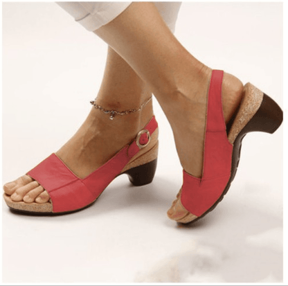 Sandalias ortopédicas elegantes y transpirables