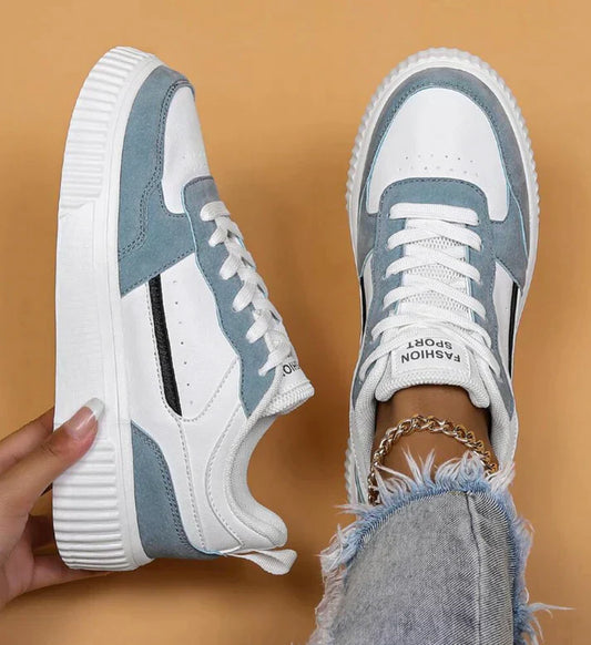 Sneakers Casual Colorblock Mujer