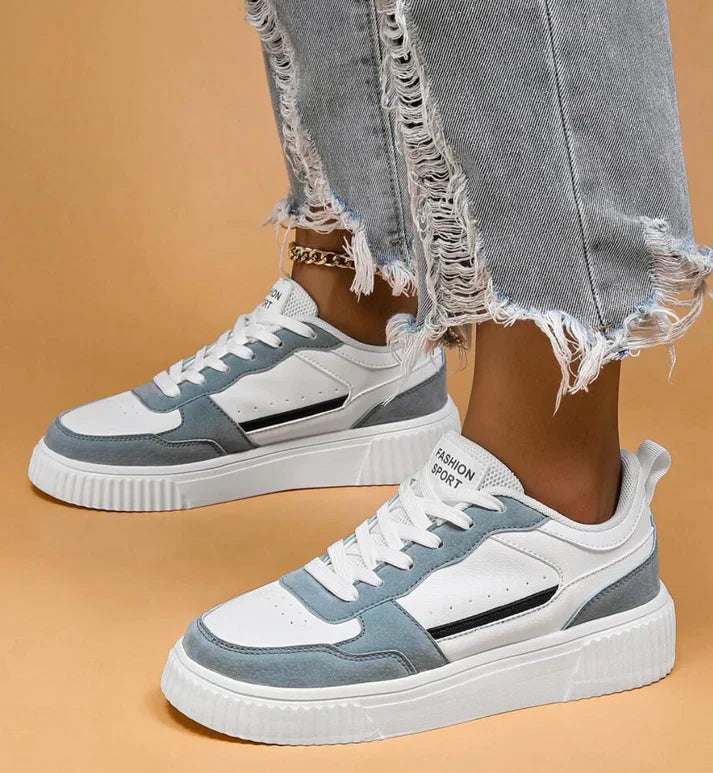 Sneakers Casual Colorblock Mujer