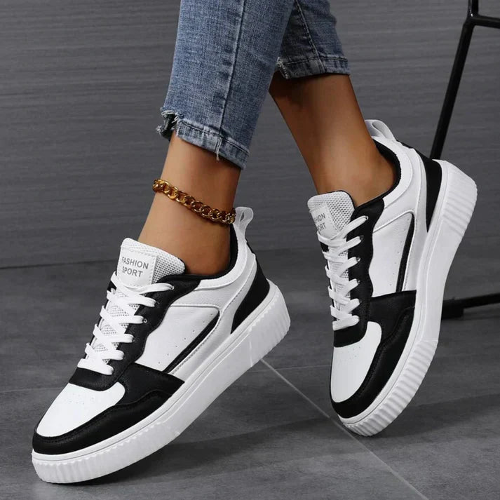 Sneakers Casual Colorblock Mujer