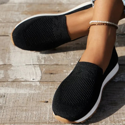 Zapatillas de deporte para mujer Slip-Ons Zapatos cómodos