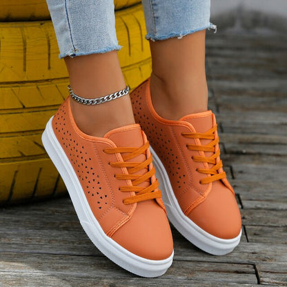 Casual Flats Low Top Sneakers