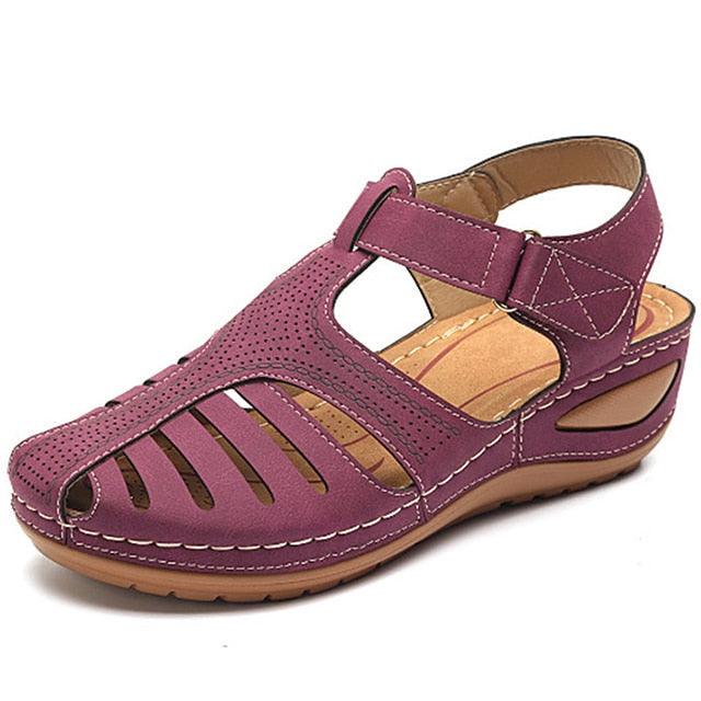 Sandalias de cuña para mujer