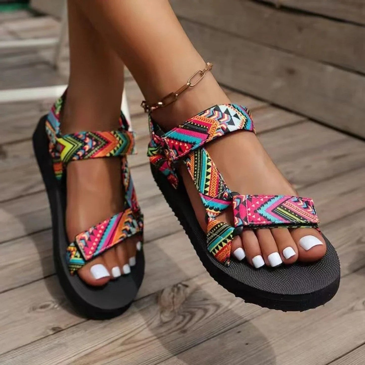 Sandalias ortopédicas elegantes y cómodas