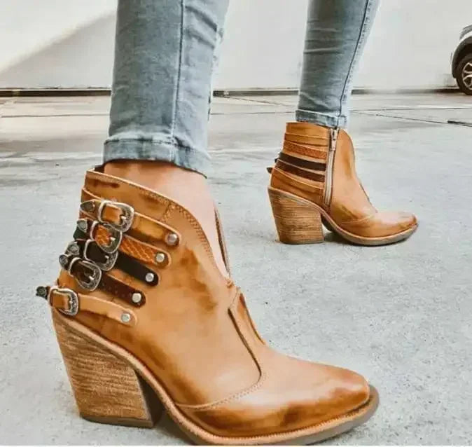 Tacones ortopédicos con estilo y sujeción