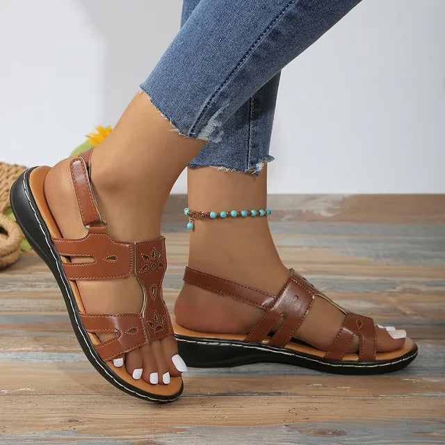 Sandalias ortopédicas de moda y relajadas