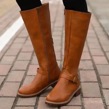 Botas de apoyo elegantes y detalladas