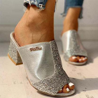 Sandalias de tacón para mujer