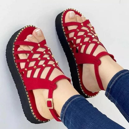 Cap Point Summer Casual Sports Platform Roman Sandals