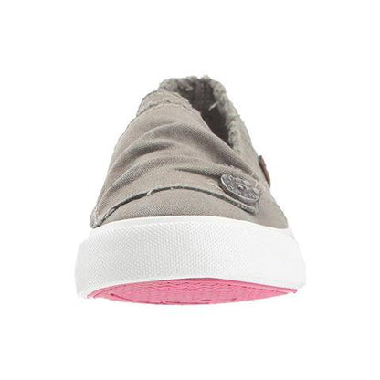 Zapatillas planas de lona para mujer