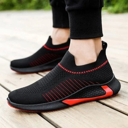 Transpirable Hombre Zapatillas Slip On Mocasín Zapato