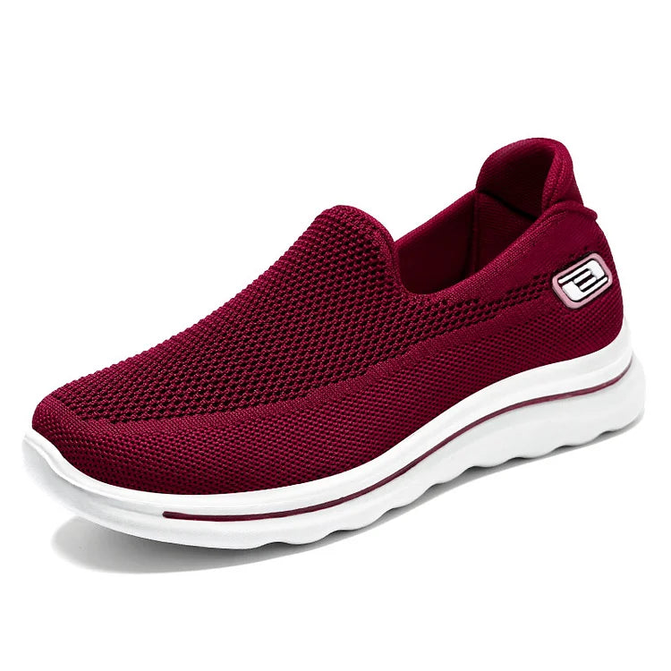 Womens Slip On Sneakers Zapatillas de gimnasia