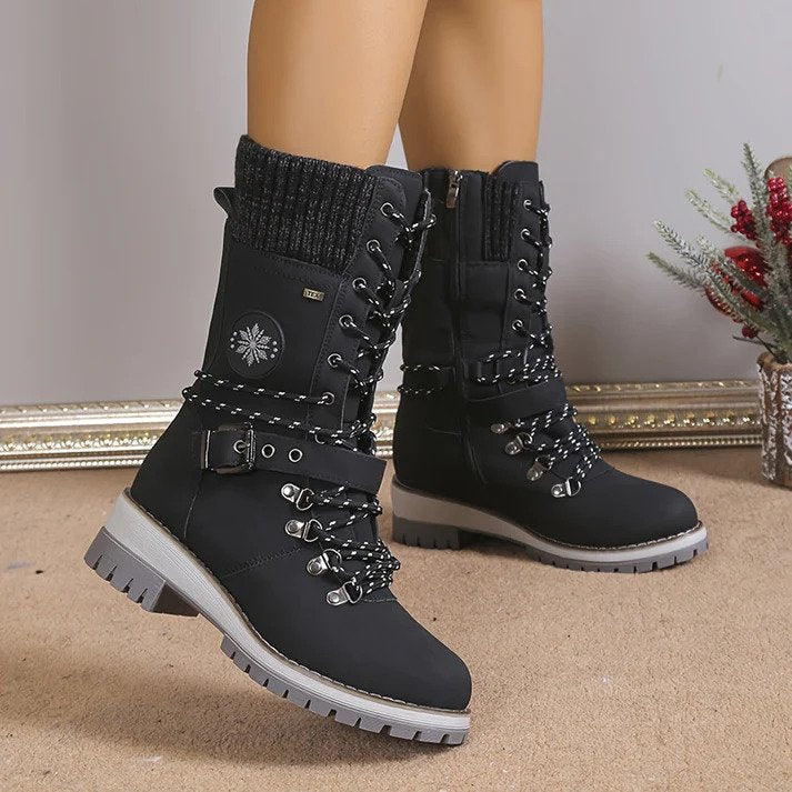 Botas altas de nieve para mujer