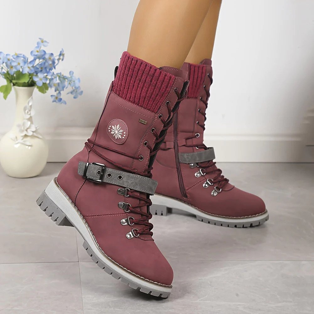 Botas altas de nieve para mujer