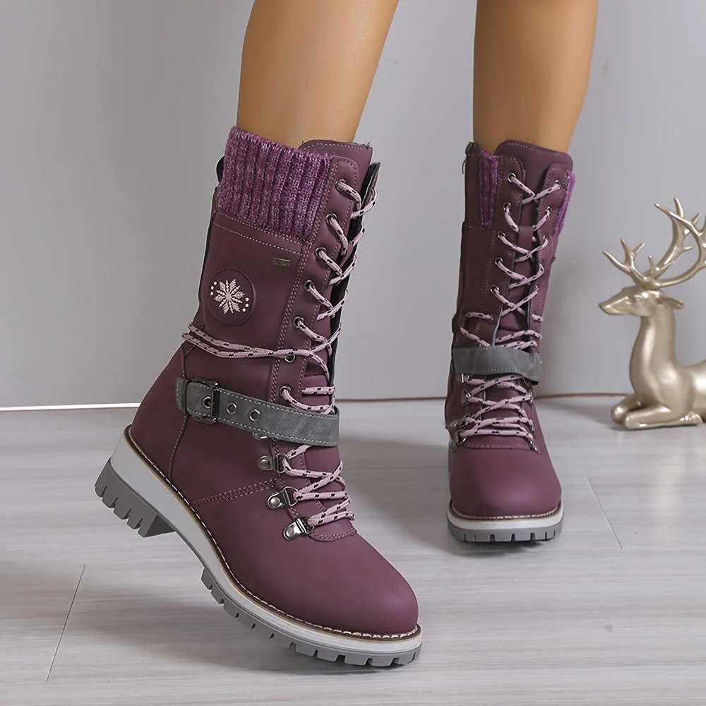 Botas altas de nieve para mujer