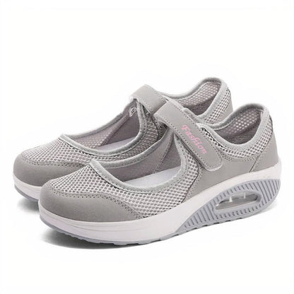 Zapatillas casual de malla transpirable para mujer