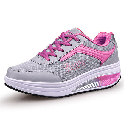 Zapatillas de tenis Soft Heightening Bottom Mujer