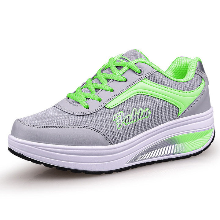 Zapatillas de tenis Soft Heightening Bottom Mujer