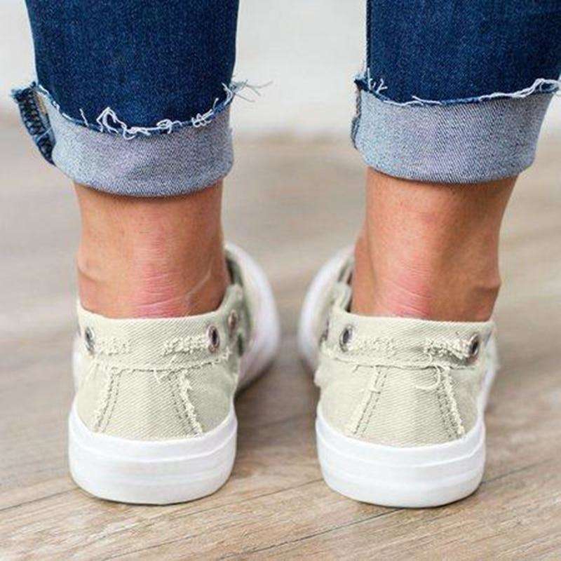 Zapatillas de lona para mujer