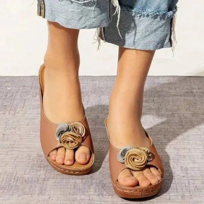 Sandalias de cuña casuales