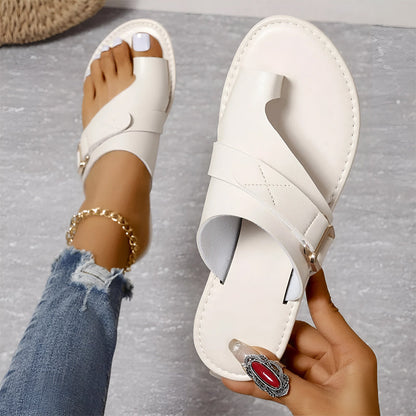 Sandalias de piel chic