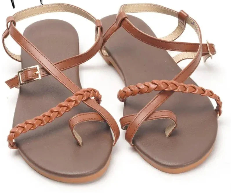 Sandalias planas de verano para mujer